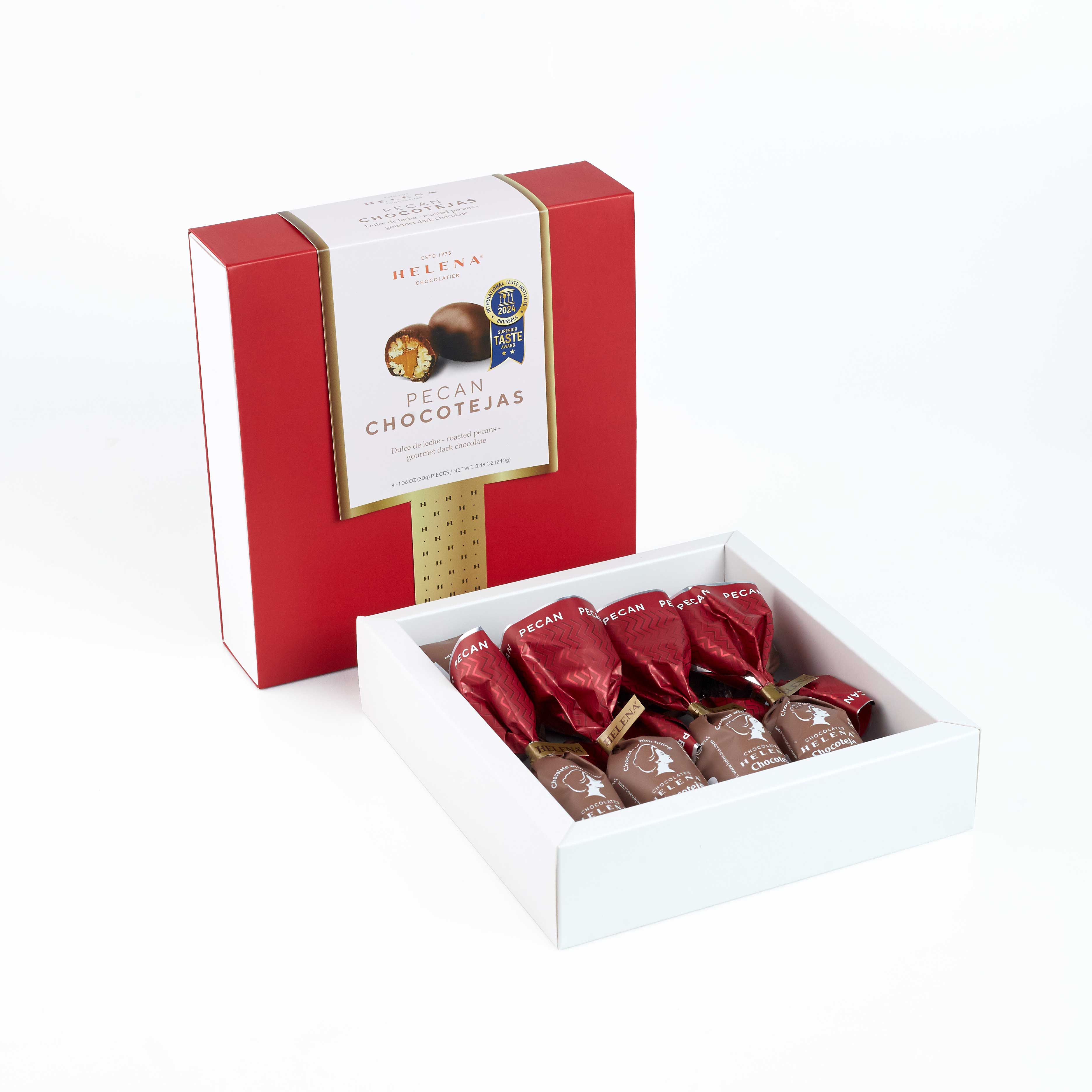 Pecan Chocoteja Bonbon 8 pcs