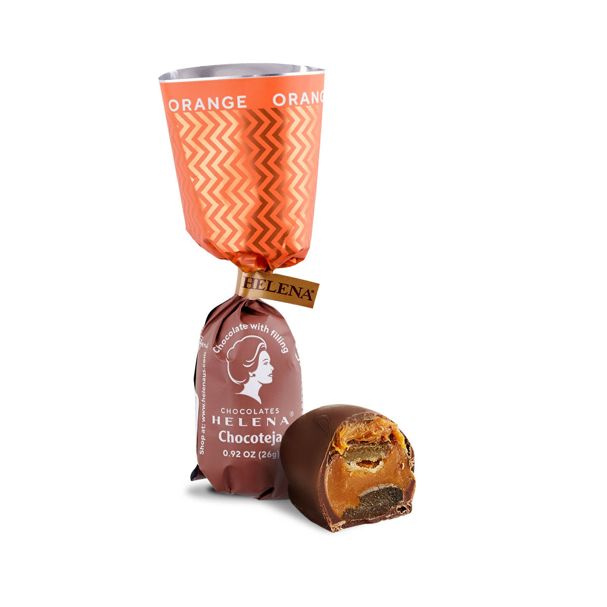 ORANGE Chocoteja Bonbon | Chocolate, Caramel & Orange