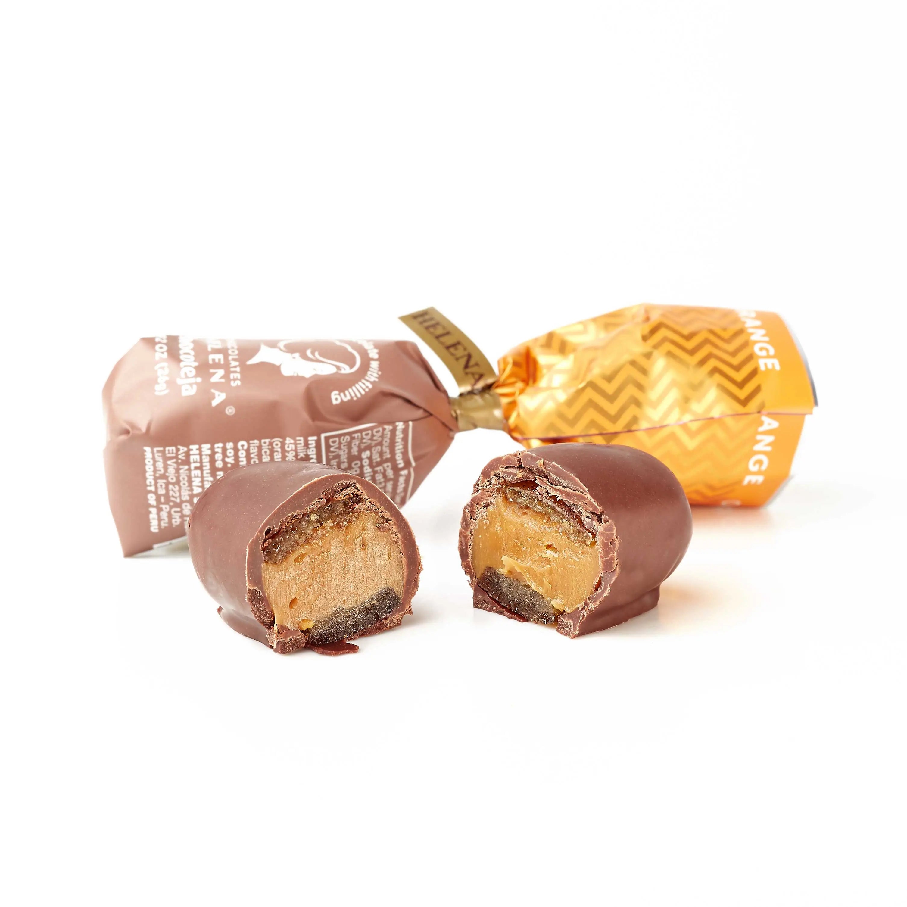 ORANGE Chocoteja Bonbon | Chocolate, Caramel & Orange