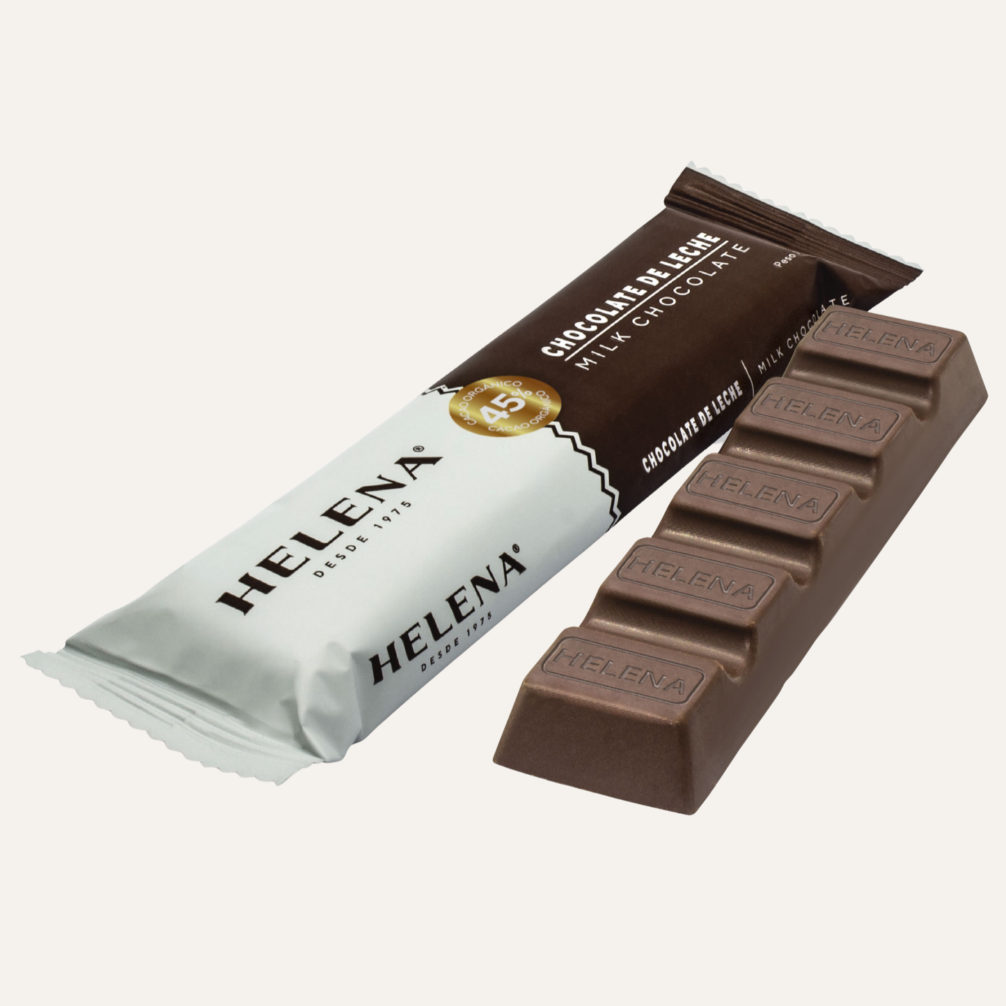 Helena Organic Milk Chocolate Bar – Peruvian Cacao