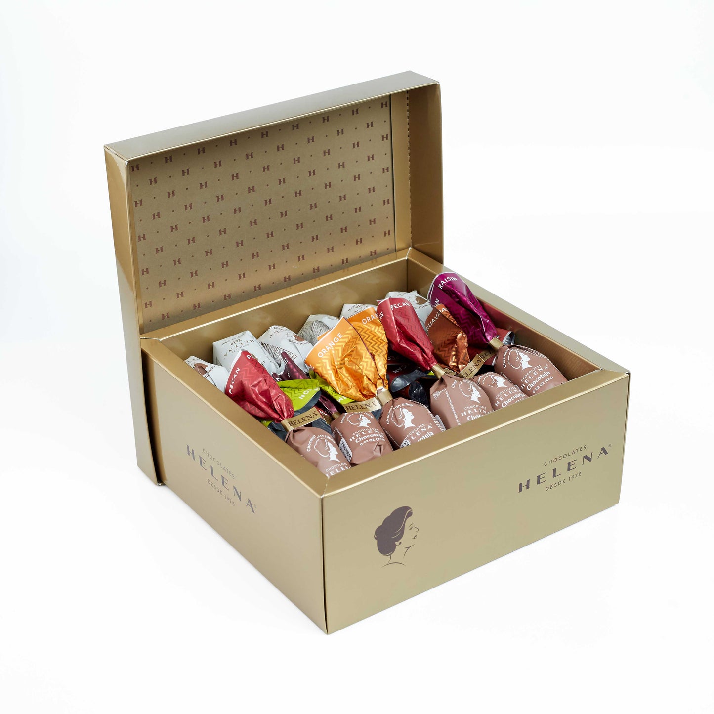 Luxury 36-piece golden teja bonbon collection