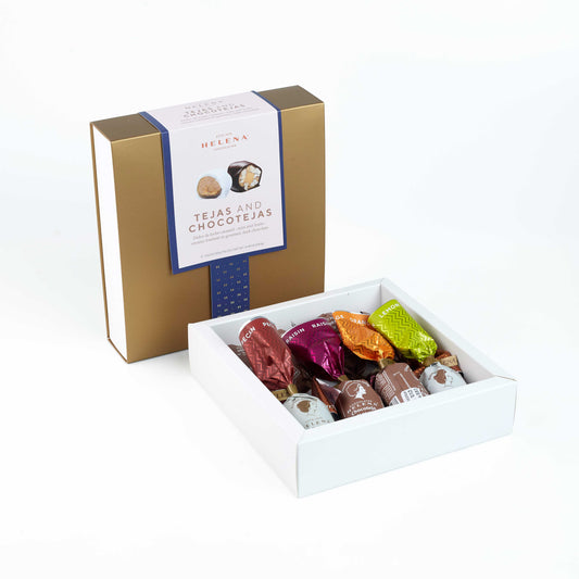 Mixed Peruvian chocolate and fondant bonbons 8-piece box