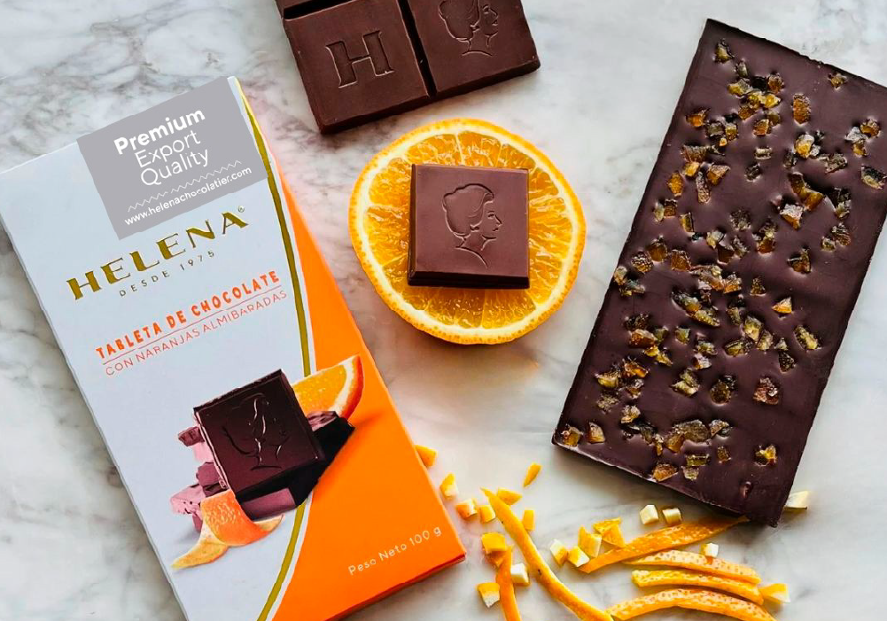 Helena Organic Chocolate bars - dark and milk