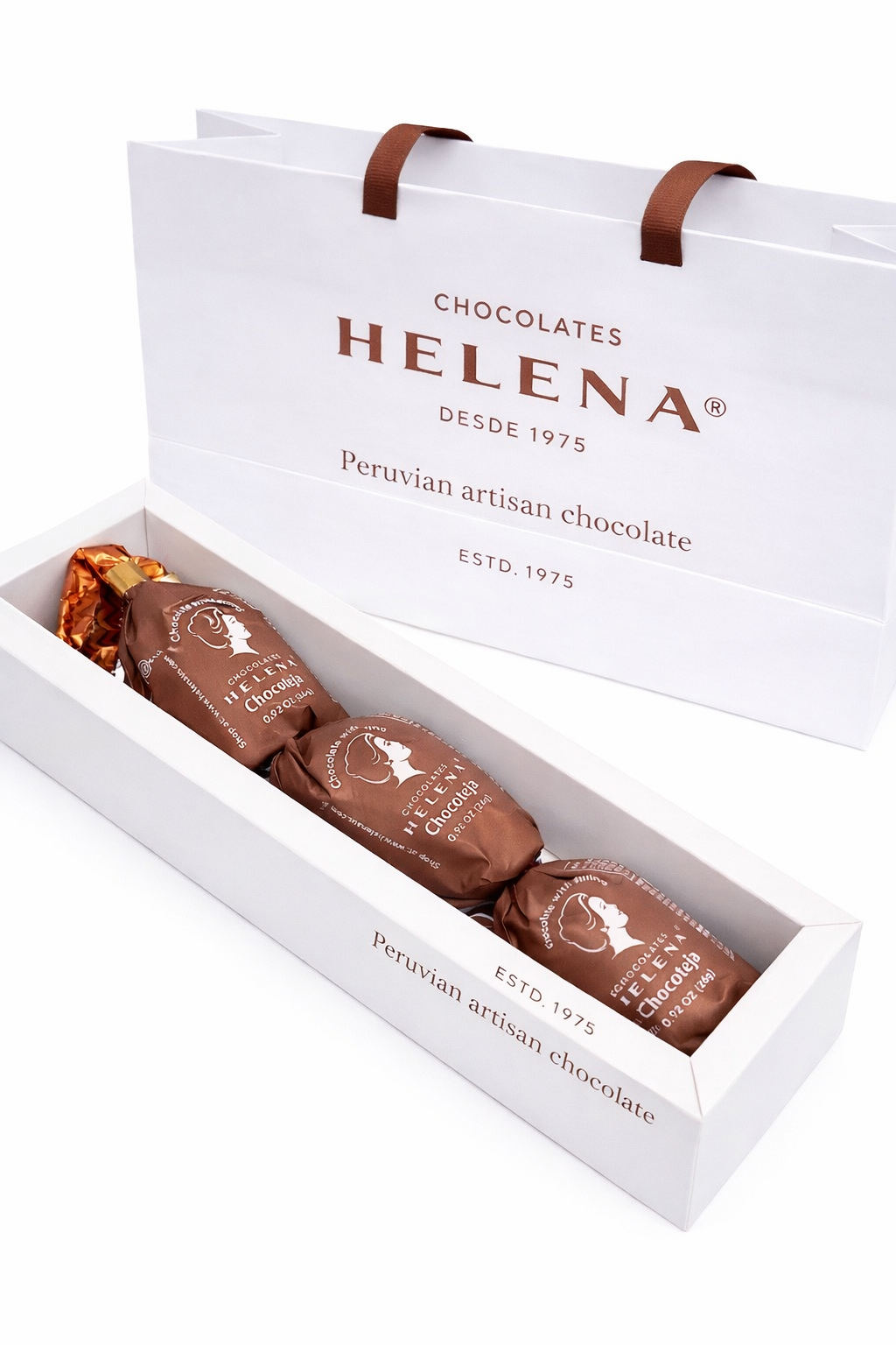 Golden Chocoteja Bonbon - 3 - Piece Box