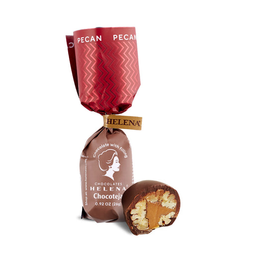 Pecan Chocolate Caramel: Chocoteja | 0.92 OZ | Helena's Bestseller