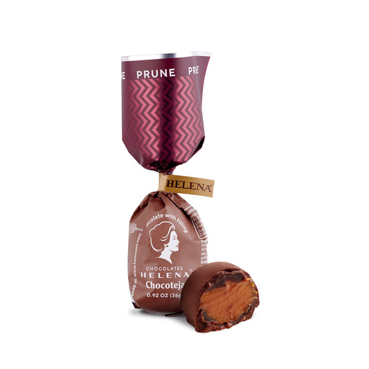 Prune Chocolate Caramel 0.92 OZ | Helena's Exquisite Creation