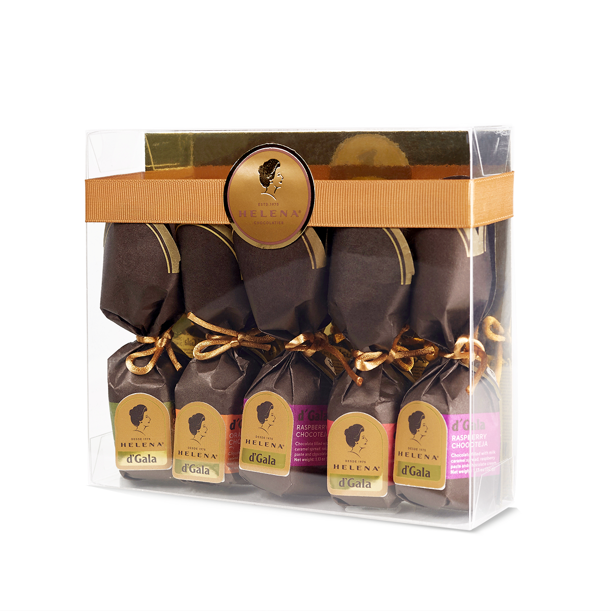 Deluxe Assorted Chocolates: 5-Pack, 5.65oz | 60% Cacao, Gluten-Free Truffles"