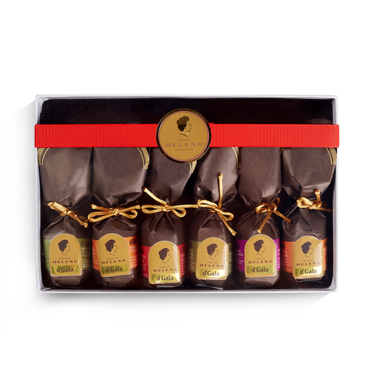 Deluxe Assorted Chocolates: 6-Pack, 6.78oz | 60% Cacao, Gluten-Free Truffle Cream