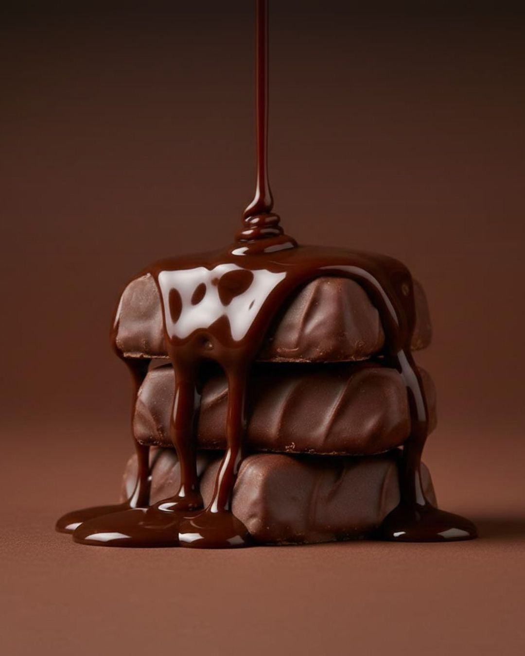 Helena Coconut Toffee Bonbon – rich Peruvian chocolate drizzle over handcrafted coconut toffee filling, premium chocolate candy