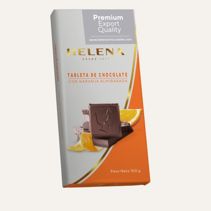 Helena Orange Dark Chocolate Bar 3.53oz