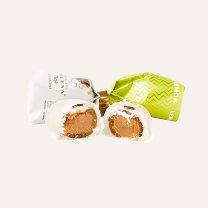Helena Pecan Teja Bonbon – Caramel & Pecan in Peruvian Chocolate