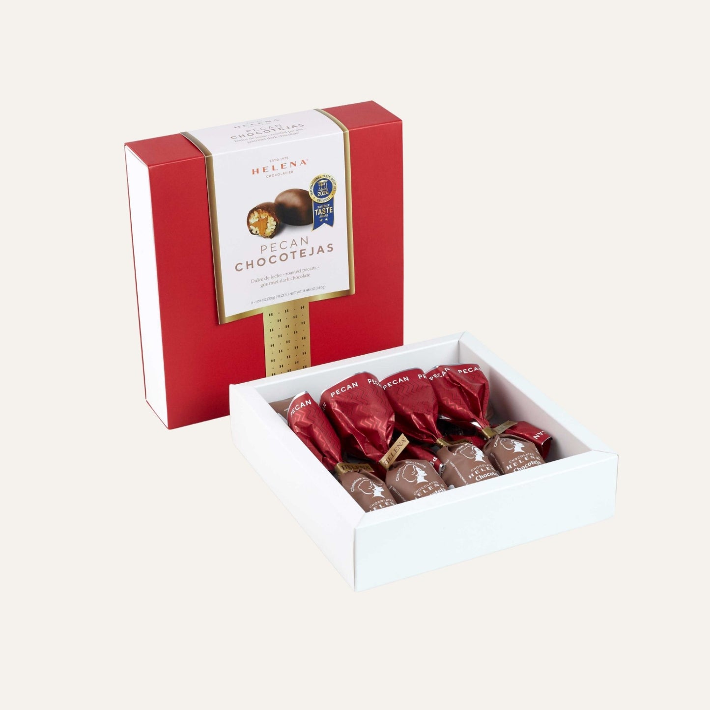 Pecan Chocoteja Bonbon · 8 Units