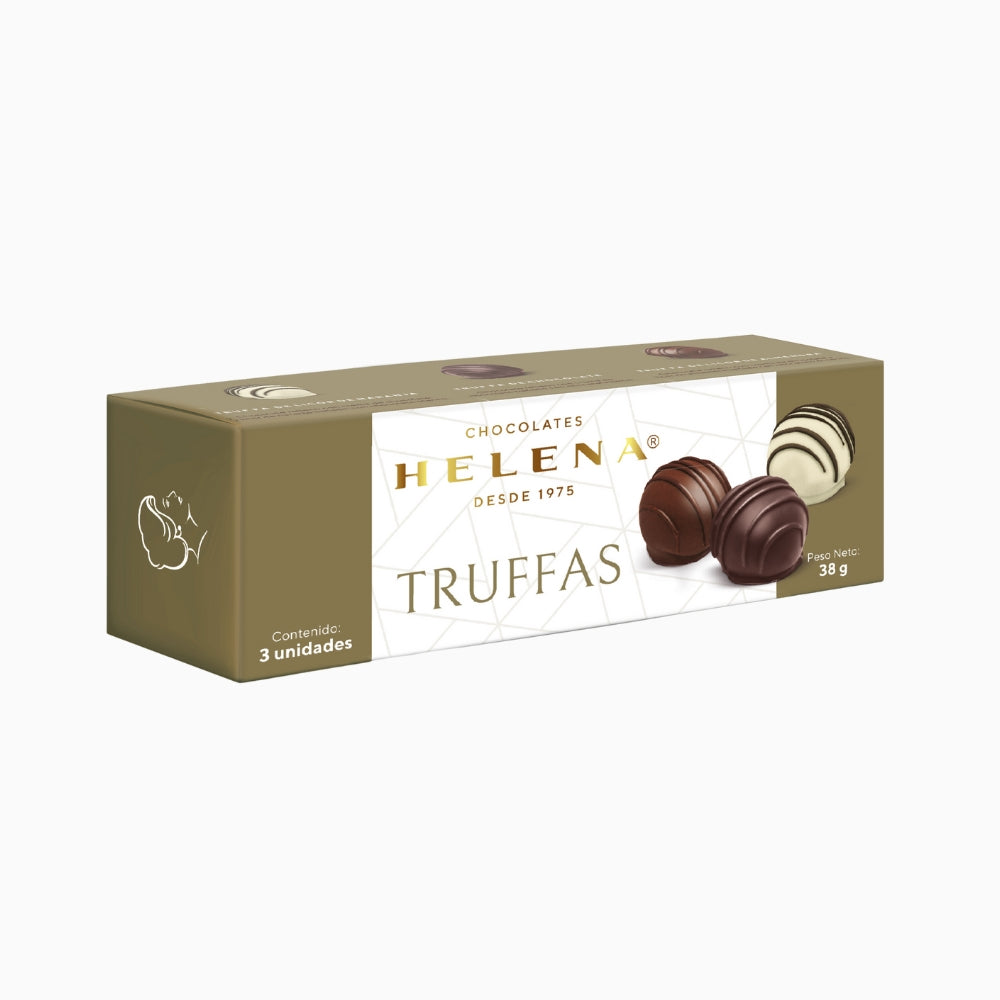 Chocolate assorted truffles 3 Pcs.