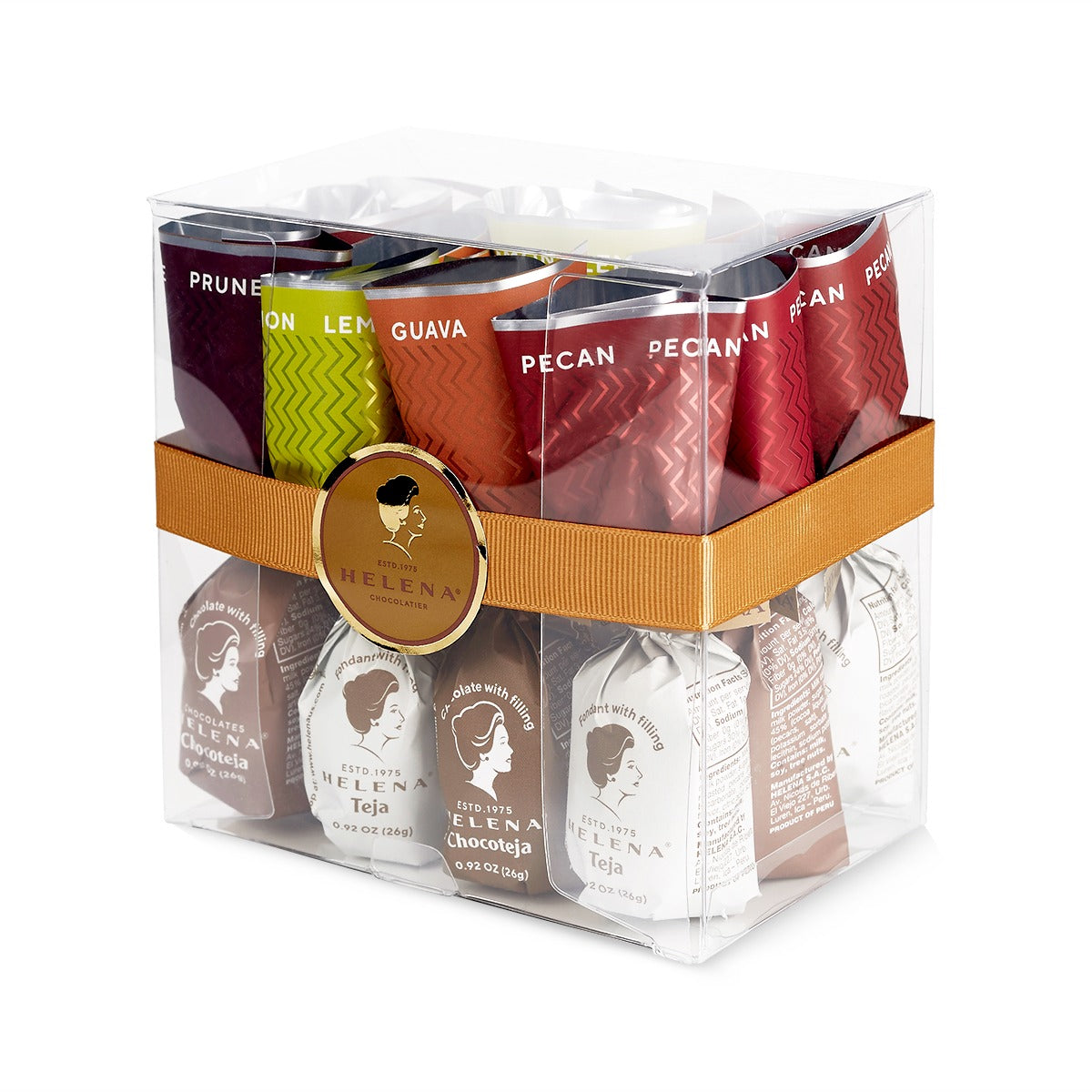 Assorted Chocolate & Fondant Caramel: 12-Pack, 12oz | 45% Cacao, Gluten-Fr
