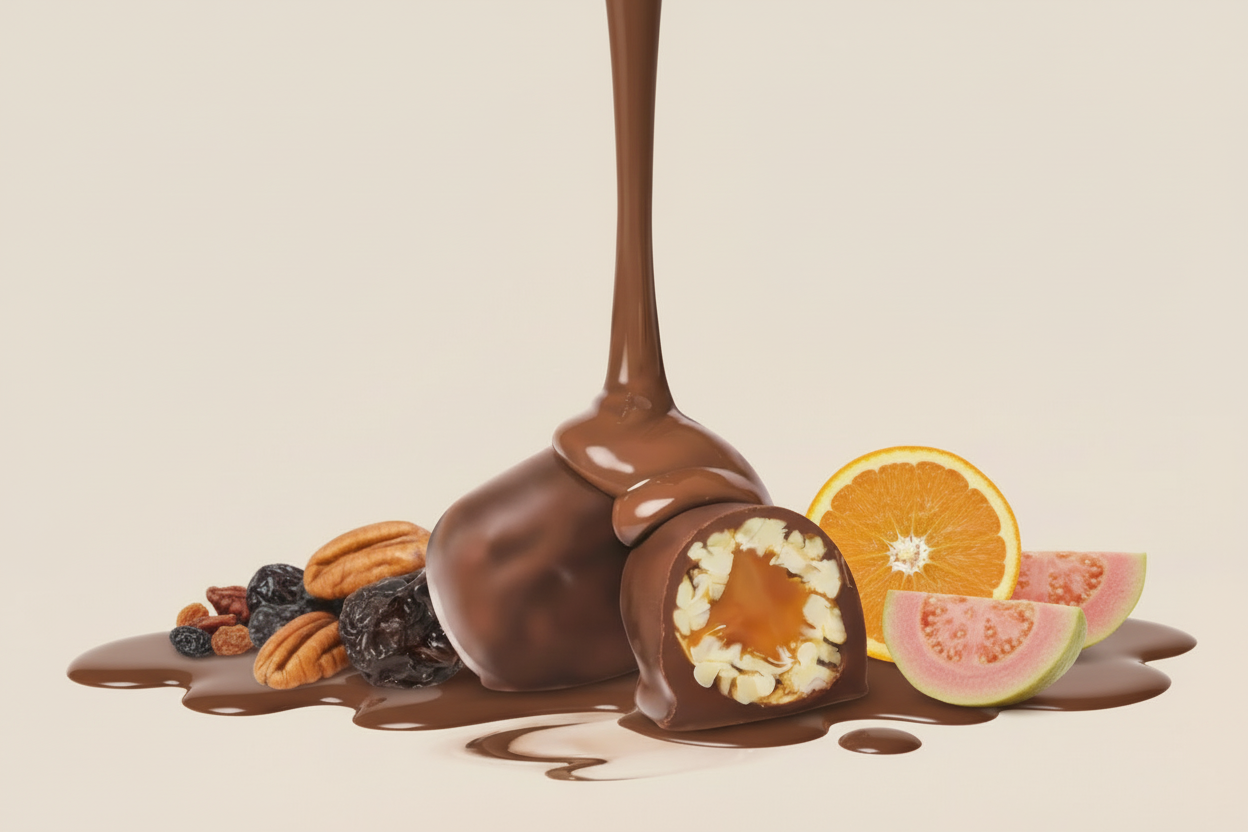 Chocolate Bonbons Product Photography