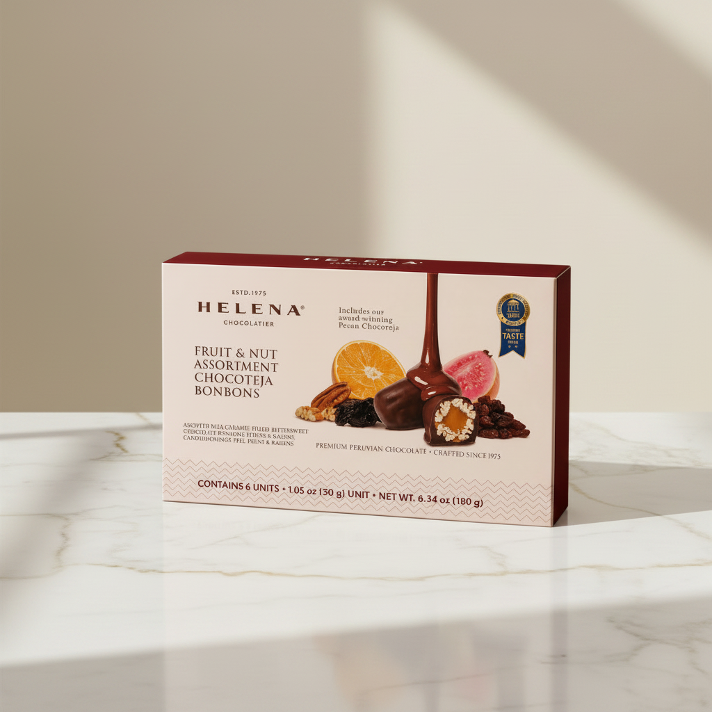 Fruit & Nut - Marble Background