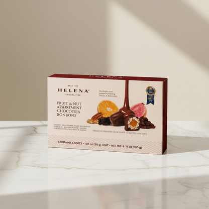 Fruit & Nut - Marble Background