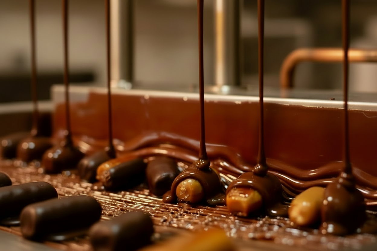 Producción de chocotejas artesanales